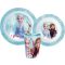 Disney Snježno kraljevstvo Blue Forest servis za jelo, mikro plastični set, s čašom od 260 ml