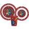 Harry Potter School Shields set posuđa, micro plastični set, s čašom 260 ml