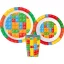 Kockice Bricks Set posuđa s uzorkom Lego, mini plastični set