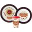 Stranger Things Upside Down set posuđa, mikro plastični set, s čašom od 260 ml