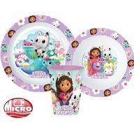   Gabina kućica za lutke Kitty Magic set posuđa, mikro plastični set, s čašom 260 ml