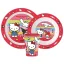 Hello Kitty And Friends set posuđa, mikro plastični set, s čašom 260 ml