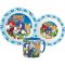 Sonic the Hedgehog Adventure posuđe, mikro plastični set s šalicom 265 ml