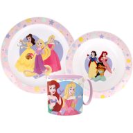   Disney Princeze True set posuđa, micro plastični set s šalicom 265 ml
