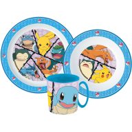   Pokémon Battle set pribora za jelo, micro plastični set s šalicem 265 ml