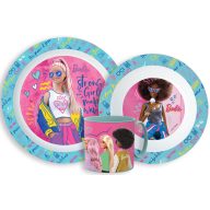   Barbie Stylish servis, micro plastični set s šalicom 265 ml