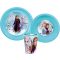 Disney Snježno kraljevstvo Blue Forest pribor za jelo, plastični set