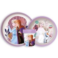   Disney Snježno kraljevstvo Journey anti-slip set posuđa, mikro plastični set