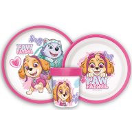   Psići u ophodnji Sketch klizni set posuđa, mikropalstična garnitura