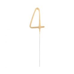 Arany Gold 4-es csillagszóró 17 cm