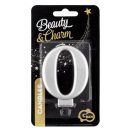 Brojevi Metallic Srebrna brojna svijeća 0, svjećica za tortu