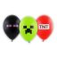 Minecraft TNT Zabavni balon, baloni 6 komada 12 inča (30 cm)