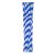 Blue Stripes kék rugalmas papír szívószál 12 db-os