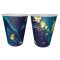 Šareno Midnight Blue Plava papirnata čaša pakiranje od 6 kom 240 ml