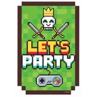 Játék Game On party meghívó 6 db-os