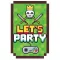 Játék Game On party meghívó 6 db-os