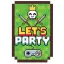 Játék Game On party meghívó 6 db-os