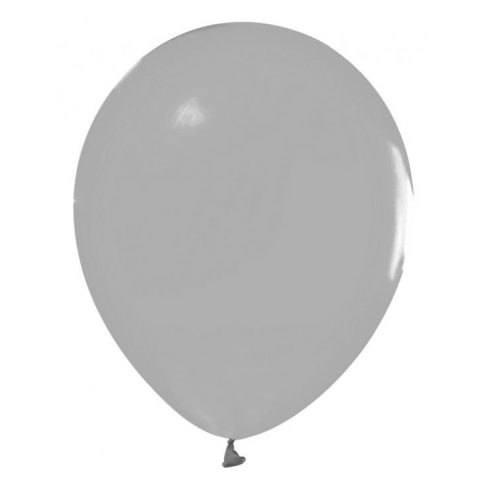 Pastel Grey szürke léggömb lufi 10 db-os 12 inch (30cm)