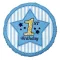 Prvi rođendan Blue folijska balon 36 cm