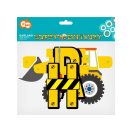 Gradilište Building Blocks Happy Birthday natpis 220 cm