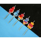 Robot Future tortagyertya, gyertya szett 5 db-os