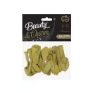 Zöld Pastel Olive léggömb, lufi 20 db-os 5 inch (12,5 cm)
