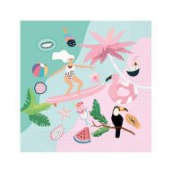 Nyár Surfing szalvéta 20 db-os 33x33 cm