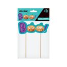 Noć vještica Boo ukras za tortu 18 cm