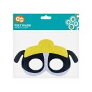 Psi Dog Brigade Black filc maska 18 cm