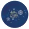 Božić Snowflakes i papirnati tanjur 6 komada 18 cm
