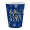 Božić Hello Winter i papirna čaša 6 kom 250 ml