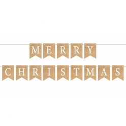 Merry Christmas Brown felirat 250 cm