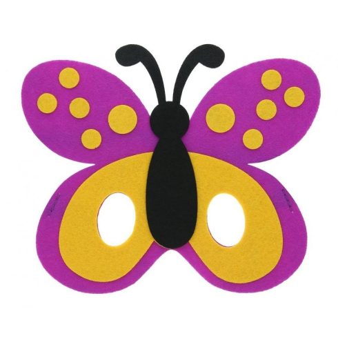Pillangó filc maszk