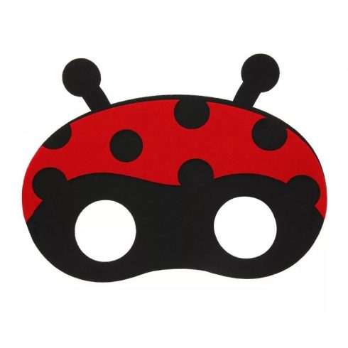 Ladybug Katicabogár filc maszk 18,5 cm 