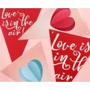 Ljubav Love is in the air zastavica 270 cm