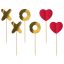 Ljubav XOXO Red XOXO ukrasni štapić, set od 6 komada