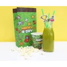 Gamer Game On Igračka papirnata slamka, pakiranje od 8