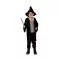 Noć vještica Wizard Black Kostim čarobnjaka 120/130 cm