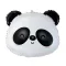 Panda Head fólia lufi 43 cm