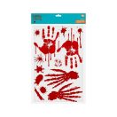 Noć vještica Bloody set naljepnica za prozor s krvavim tragovima