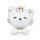 Cicás White fólia lufi 49 cm