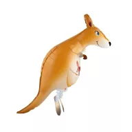Klokan Kangaroo hodajući folijski balon 82 cm