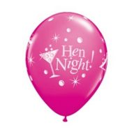 Djevojačka večer Hen Night balon, 6 komada 12 inča (30cm)