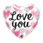 Ljubav Hearts folija balon 46 cm
