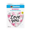 Ljubav Hearts folija balon 46 cm