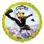 Miraculous: Pustolovine Bubamare i Crnog Mačka Cat Noir folija balon 46 cm (WP)
