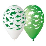 Dinosaurusi Green balon, balon 5 kom 12 inča (30 cm)