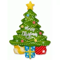 Božić Tree i folijska balon 108 cm