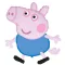 Peppa malac Blue fólia lufi 61 cm (WP)
