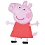 Peppa malac Red fólia lufi 36 cm (WP)
